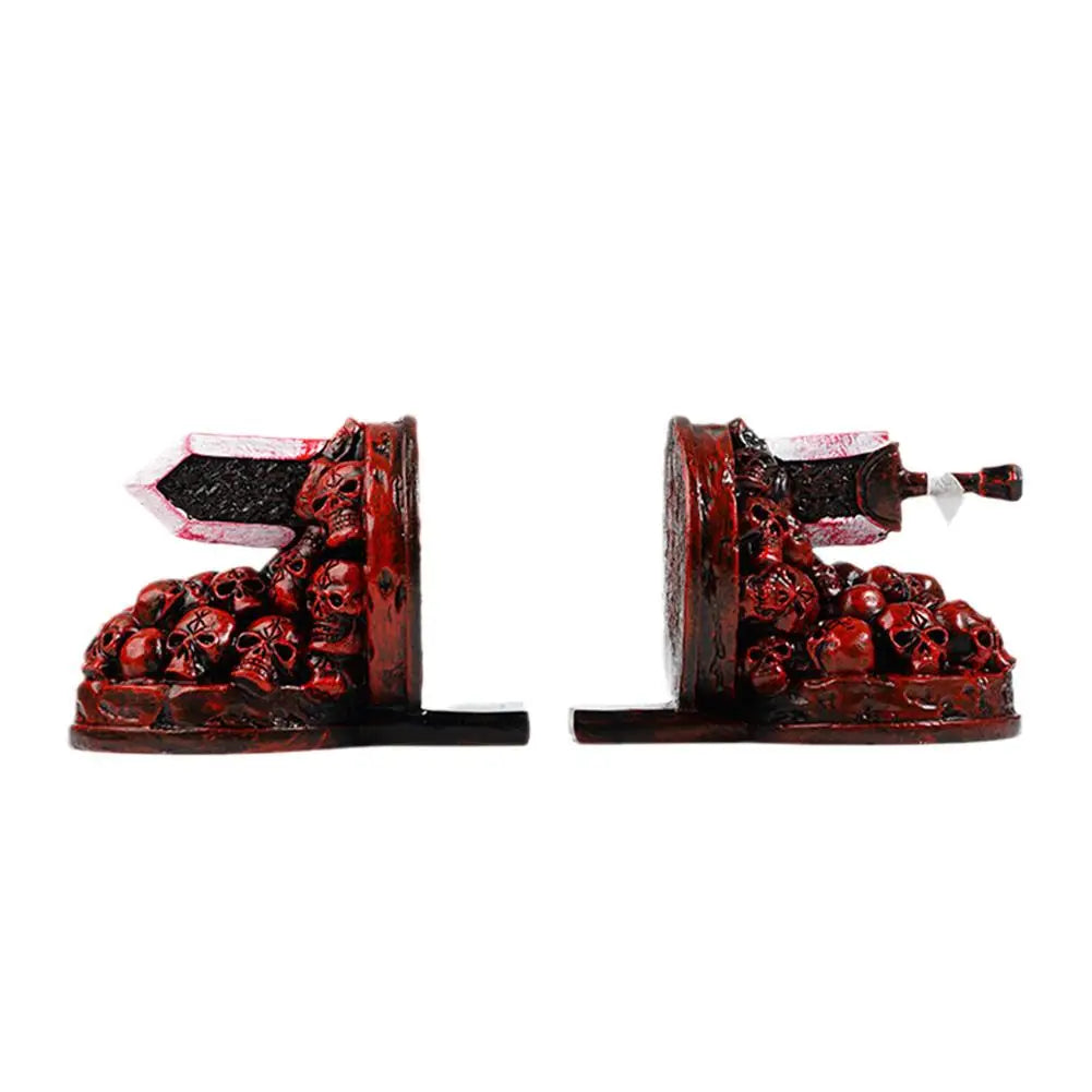 Berserk Bookends Furious Bookends Dragon Slayer Resin Ornament Desktop Bookshelf Decorative Books Holder Home Desk Decoration