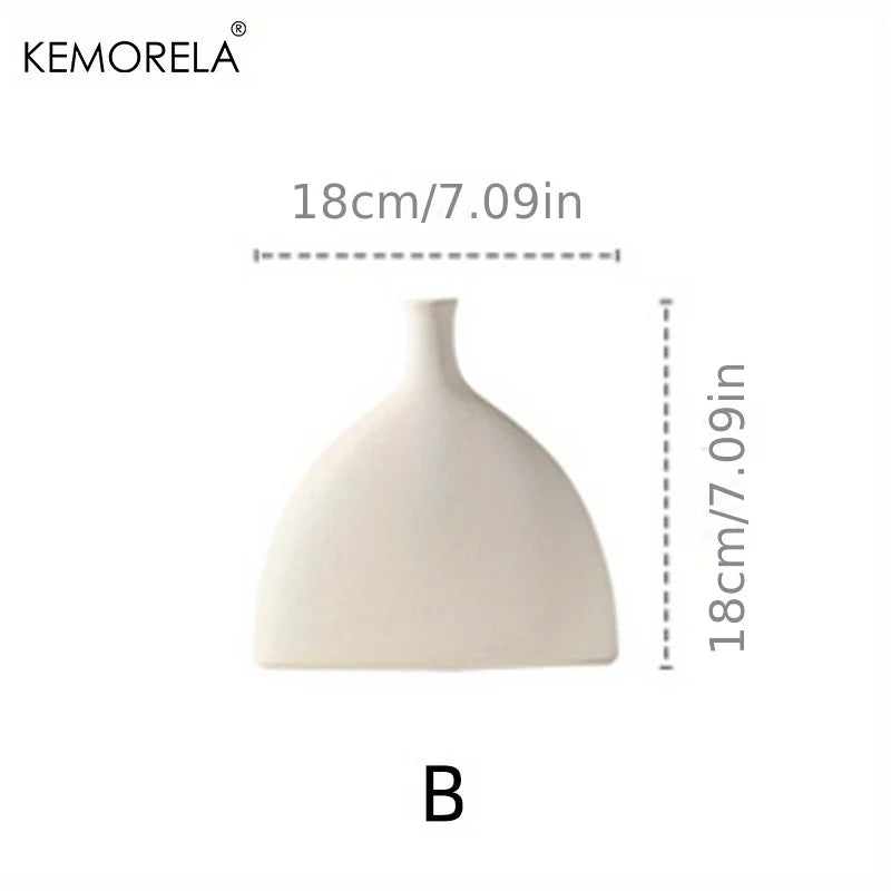 Nordic Ceramic Donut Vase