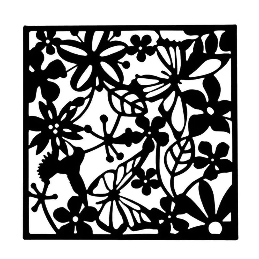 12pcs Hollow Room Divider Screen Hanging Panel Curtain Partitions Waterproof Household Hotel DIY Art Decoration