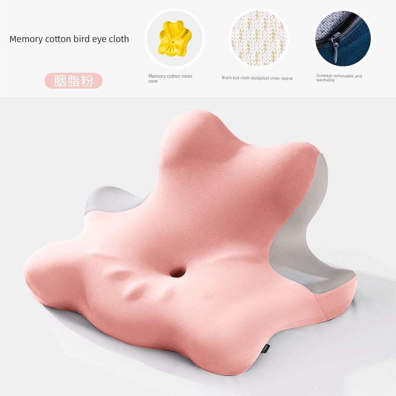 Cervical Support Neck Pillow with slow rebound memory cotton for optimal sleeping comfort.