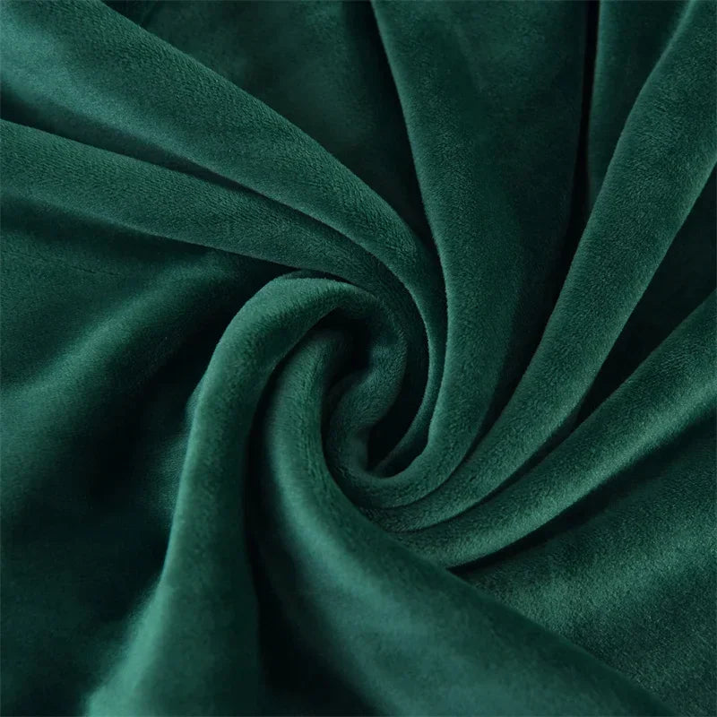 1pc Velvet Ottoman Cover Square Solid Color Footrest Slipcovers Elastic House Pouf Stool Cover Living Room Furniture Protector