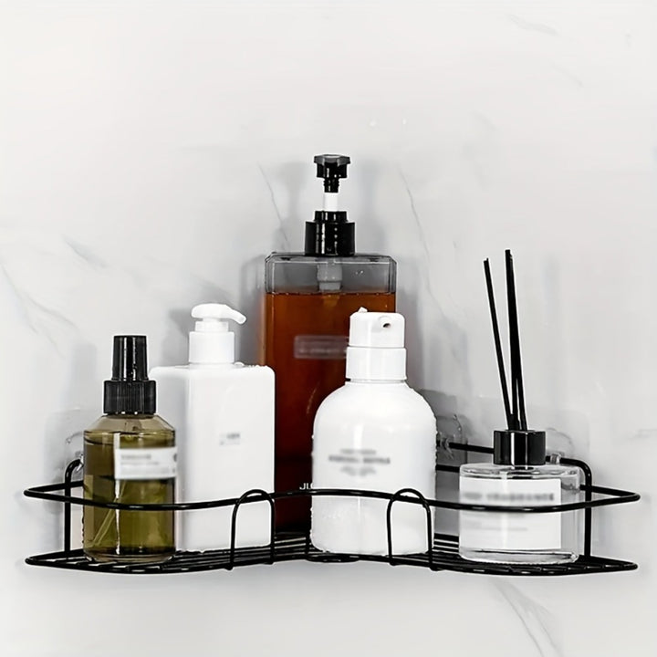 Wall-Mounted Bathroom Organizer Set