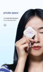 Smart Mini Camera Detector held near eye for privacy protection and easy operation