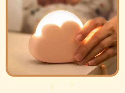 Cloud Night Light Mini USB Wireless Adorable Cloud Shape LED Night Light For Bedroom Baby Children Creative Gift