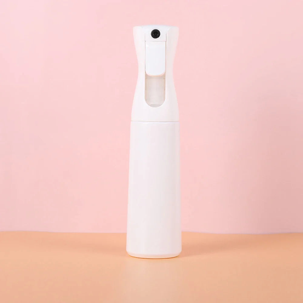 High pressure spray bottle in elegant macaron color, 300ml capacity for skin and nail care.