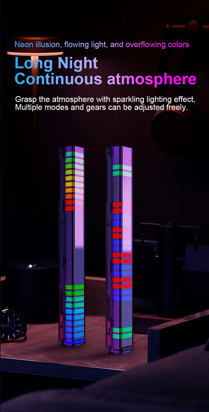 RGB Pickup Light for music rhythm, aesthetic game room decor.