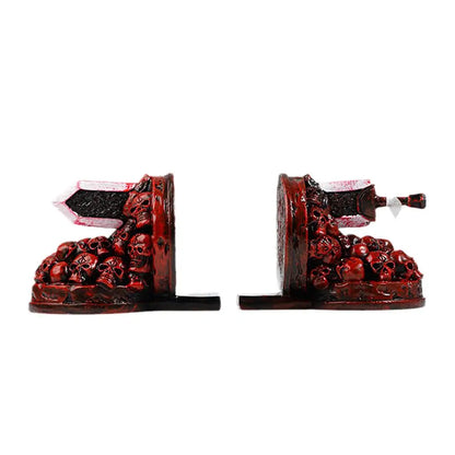 Berserk Bookends Furious Bookends Dragon Slayer Resin Ornament Desktop Bookshelf Decorative Books Holder Home Desk Decoration