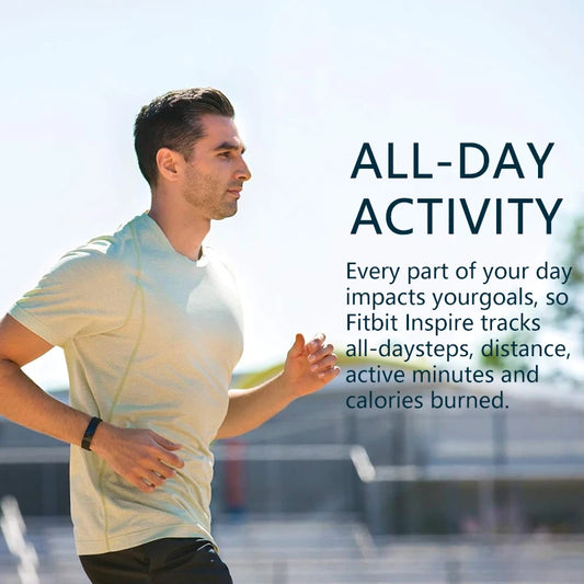 ✅ Fitbit Inspire HR – Waterproof Smart Fitness Band with Heart Rate & Sleep Tracking