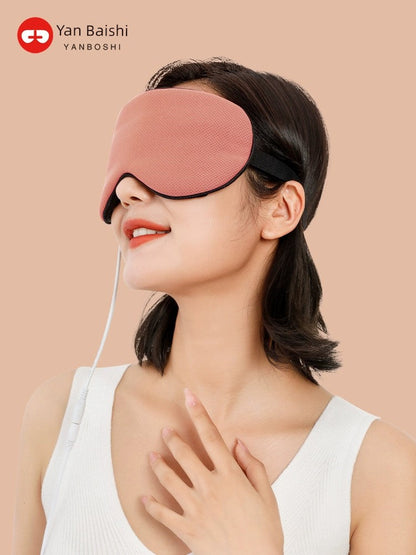 USB heated eye mask by Yan Baishi for promoting eye blood circulation.