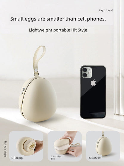 Compact U-shaped travel pillow for adults, ideal for aircraft use, made of memory cotton with a solid color design.