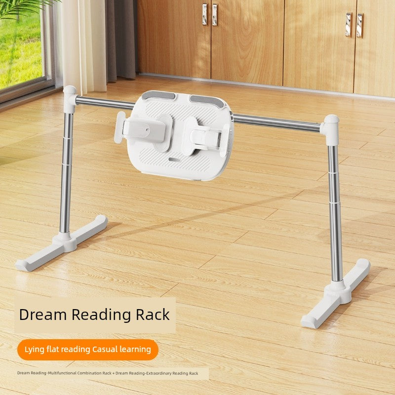 adjustable book holder for bed in modern room setting