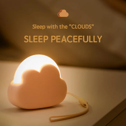 Cloud Night Light Mini USB Wireless Adorable Cloud Shape LED Night Light For Bedroom Baby Children Creative Gift