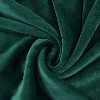 1pc Velvet Ottoman Cover Square Solid Color Footrest Slipcovers Elastic House Pouf Stool Cover Living Room Furniture Protector