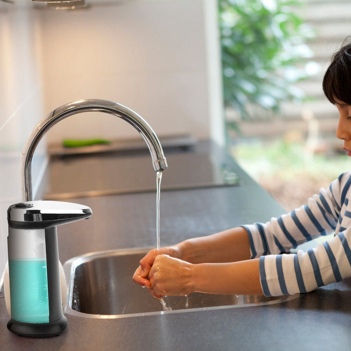400ML automatic soap dispenser with touchless sensor and adjustable volume control