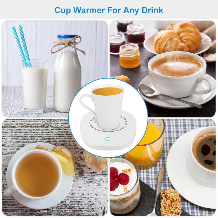 Coffee Mug Warmer with Auto Shut Off – Cup Heater for Coffee & Tea