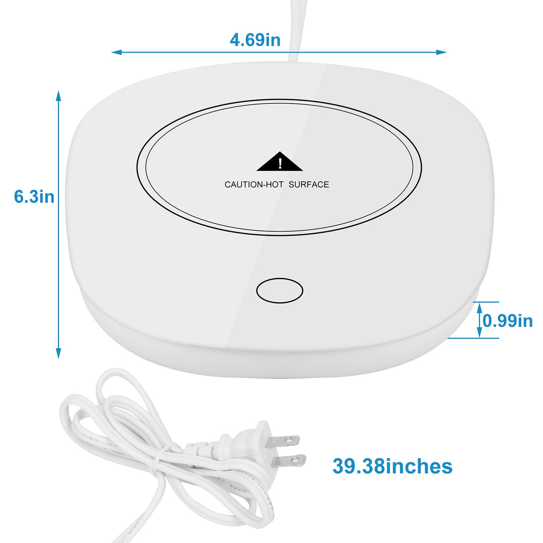 Coffee Mug Warmer with Auto Shut Off – Cup Heater for Coffee & Tea