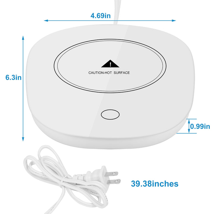 Coffee Mug Warmer with Auto Shut Off – Cup Heater for Coffee & Tea