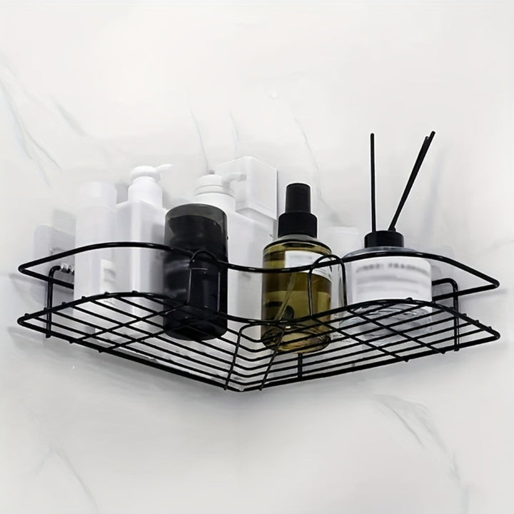 Wall-Mounted Bathroom Organizer Set